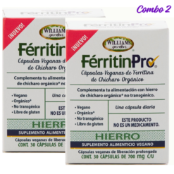 FérritinPro® - 2 Cajas de 30 Cápsulas